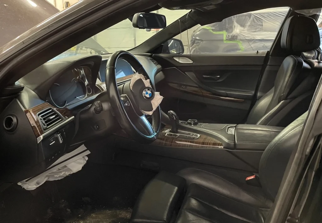 BMW Salono remontas prieš